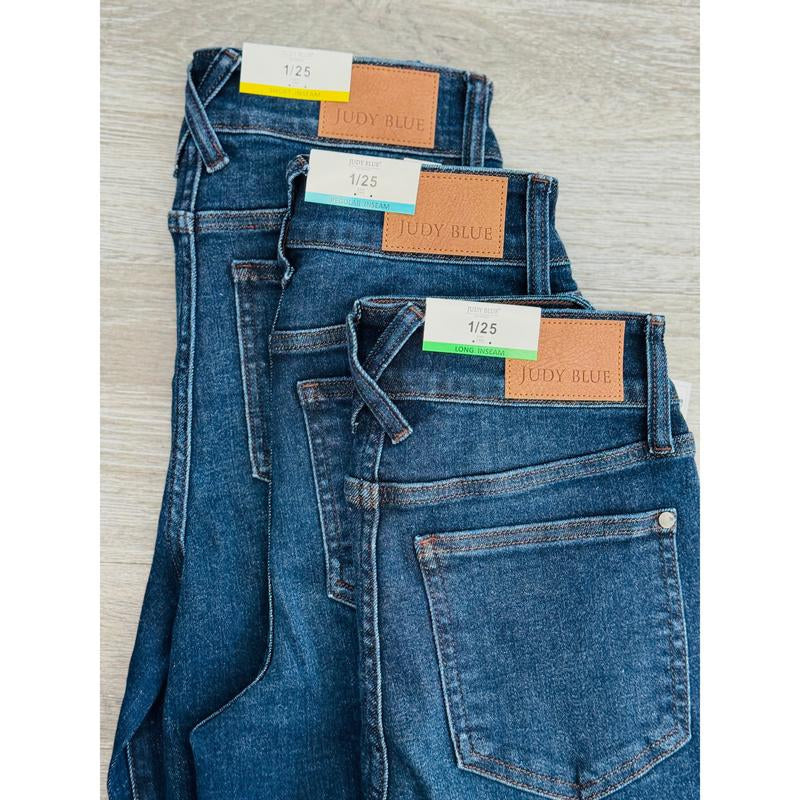 Judy Blue Tallulah Trouser Wide Leg Jeans (Reg. and Plus) - 3 Length