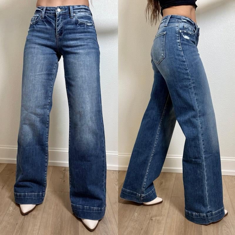 Emma Jean Wide Leg Trouser Jeans