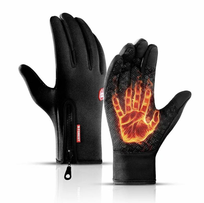 Winter Gloves Touch Screen Water Resistant Windproof Thermal for Running Cycling Driving Hiking for Men Women Outdoor Winter Gloves Touchscreen and Windproof Full-Finger for Sports Travel Daily Activities Anti-Slip Grip Lightweight Modern Unisex